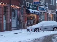 В Пловдив пак хубаво си заваля снежец, синоптиците леко изненадани