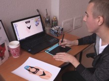 Наш ученик впечатли американска звезда и световната рекламна индустрия