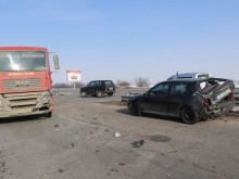 МВР Пловдив за катастрофата тази сутрин: Шофьорка не е спряла на "Стоп"