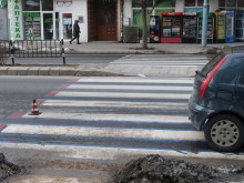 Блъснаха пешеходец на булевард "Шести септември"