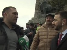 Кубрат Пулев на Шипка: Българският дух е железен