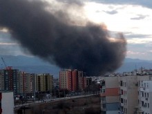 Голям пожар в Пловдив!