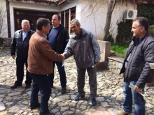 Запасните офицери в Карлово пожелаха успех на генерал Попов
