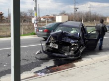 Обходен маршрут заради тежката катастрофа в Труд
