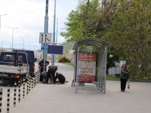 Преместиха печално известна спирка в Пловдив