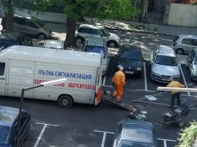 Вече номерират местата на паркинга срещу 15 лева на "Шести септември"