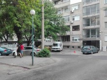 Цял блок поиска бариера срещу паркинг-мигранти