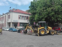 ВиК авария в центъра на Пловдив