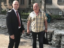 Започна облагородяването на зона А8 в "Тракия"