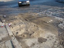 Дупката на "Пещерско шосе" остана спомен