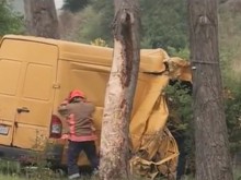 Три версии за тежката катастрофа с мигранти на АМ "Тракия"