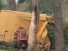 Тарторът на канала с буса ковчег от АМ "Тракия" се оказа афганистанец, върлуващ с нож