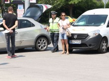 Катастрофа на кръгово кръстовище в Пловдив