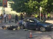 МВР: БМВ-то е отнело предимство, моторът е хвърчал с висока скорост!