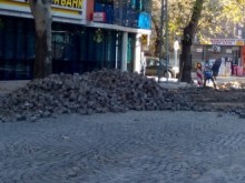 Отчетоха положителен ефект от махането на паветата от пловдивските улици