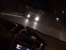 Камион в насрещното на централен пловдивски булевард