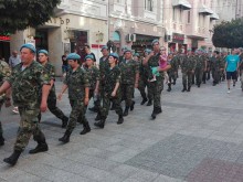 Военни шестваха по Главната за 4 юли