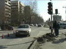 Авария остави опасно кръстовище без светофар