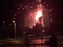 Видео: Левскари атакуваха посред нощ хотела на Хайдук