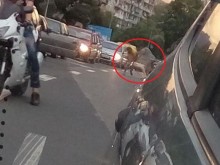 Шофьор преби със сопа и винкел мъж в задръстване