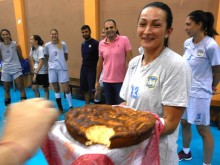 Погача и отлично настроение сред шампионките от Марица