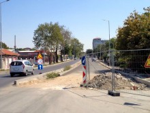 Северното платно на "6-ти септември" изцяло готово, прехвърлят движението на него