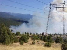 100 декара гори изгоряха край Красново