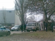 Учебният автомобил е виновен за катастрофата от вчера