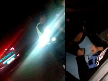Шофьор се напи безпаметно и катастрофира