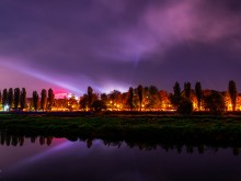 Вижте тези страхотни снимки от снощната заря над Пловдив
