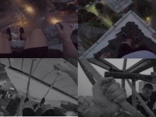 Ще изтръпнете от това видео! Бургаски младежи рискуват живота си заради едното селфи!