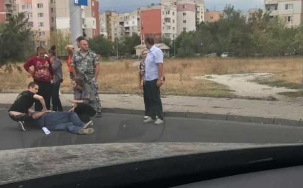 Блъснаха човек в кръговото на Скобелева майка научи ексклузивно Plovdiv24 bg Сигналът