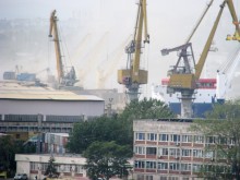 Пожар до пристанището на Цветелина Бориславова!