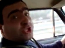 Нашенец кара "Жигула" със 160 км/ч, брутално псувайки (ВИДЕО 18+)