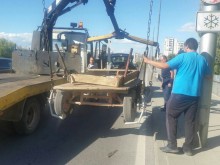Репатрираха каруца от булевард "Васил Априлов"