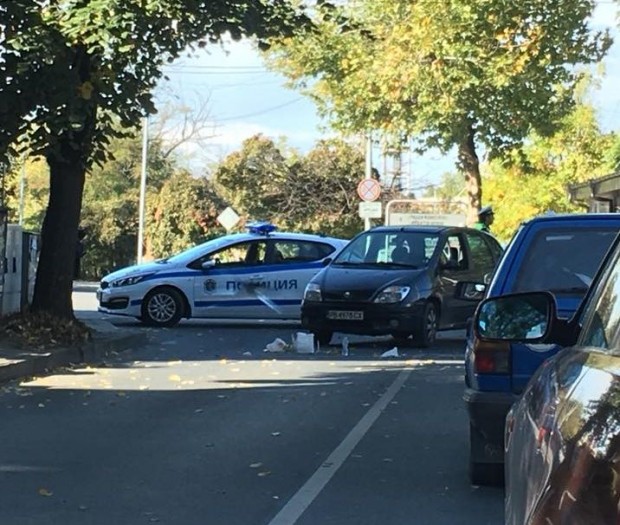 Пореден пътен инцидент е станал в Пловдив през днешния ден.