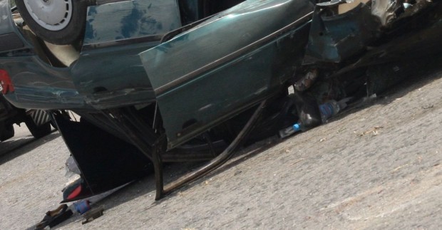 Тежък пътен инцидент е станала по рано днес на Карловско шосе