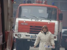 Изба горя тази нощ в "Западен"