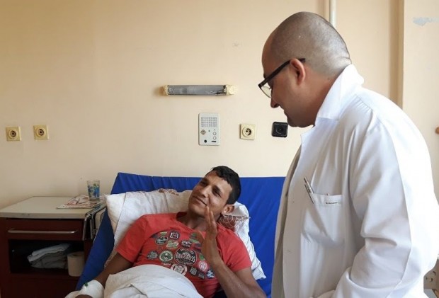 21-годишният Румен Русев отново може да ходи, благодарение на отделението