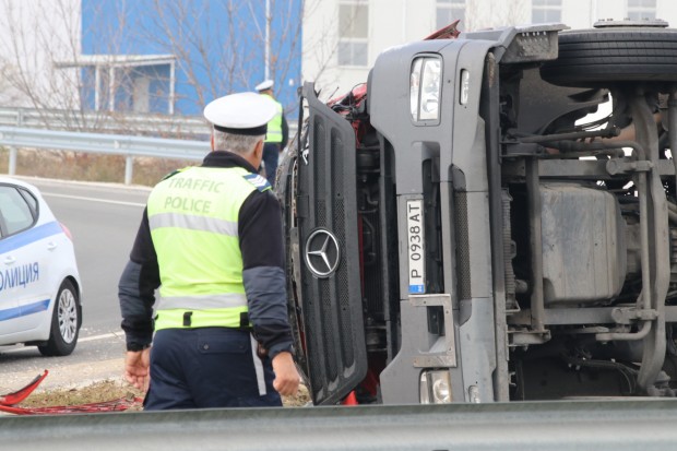 За инцидент на автомагистрала Тракия край Пловдив научи Plovdiv24 bg Мястото