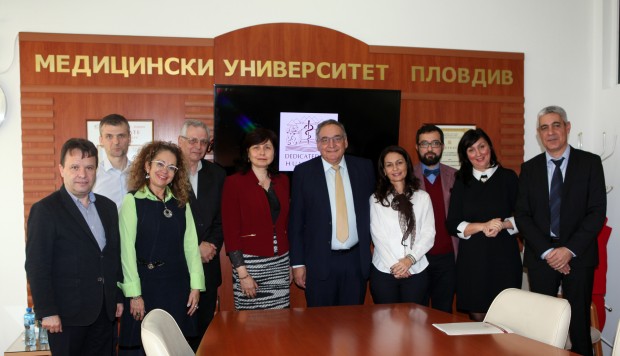 Медицински университет Пловдив беше домакин на среща с представители от болница
