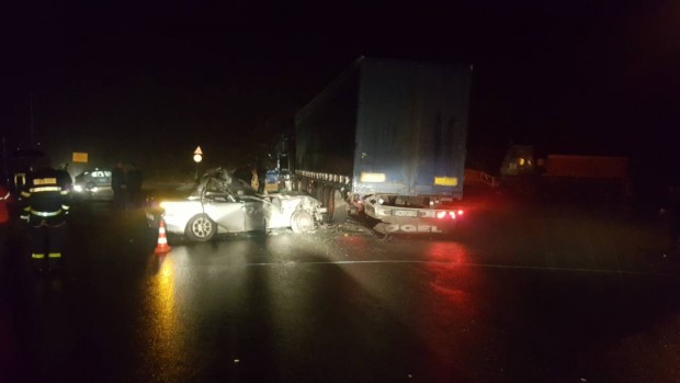 Тежък пътен инцидент взе жертва на разклона за с Лясково