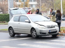 Катастрофа в кръговото на Панаира, задръстването е голямо