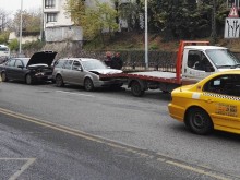 Верижна катастрофа на най-натоварения пловдивски булевард