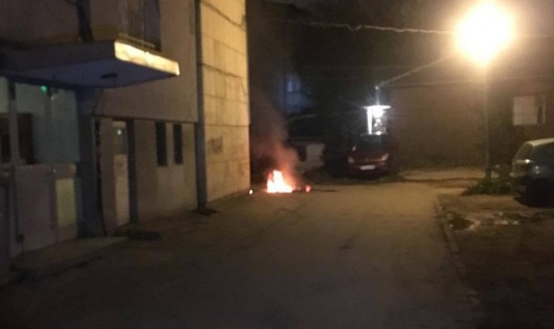 Запалиха шахта на кабелен оператор в Пловдив съобщи читател на