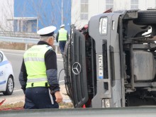 Тираджия полудя до Пловдив, като видя какво показва дрегерът! Има блъснати патрулки и ранени полицаи!