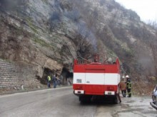 Катастрофа между БМВ и микробус в района на Бачково