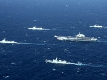 Британски бойни кораби преследват руска военна армада в Северно море