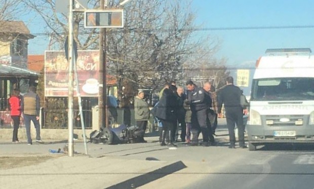 Мъж е бил ранен при катастрофа в Граф Игнатиево в събота.