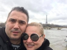 Тони Димитрова отпразнува рождения си ден в Париж с мъжа на сърцето си